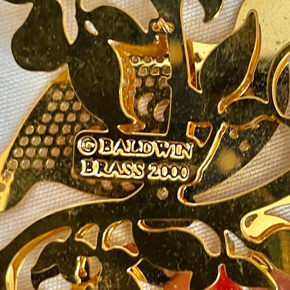 PARTRIDGE 7099.010 2000 Baldwin Brass Classics Christmas Ornament Series VTG - Picture 5 of 5